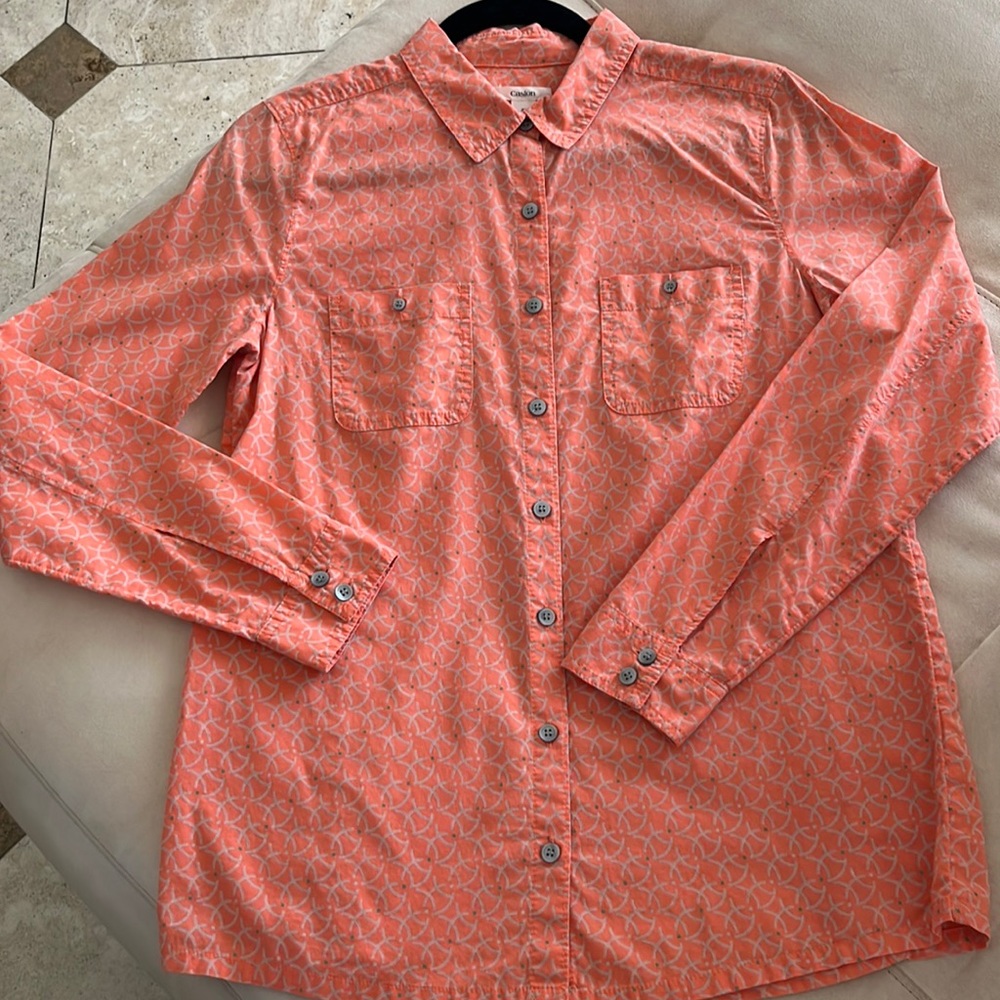 Caslon women’s button down shirt.